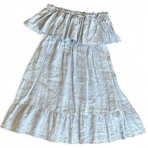 Cowgirl Justice Denim/Chambray Dress, XL
